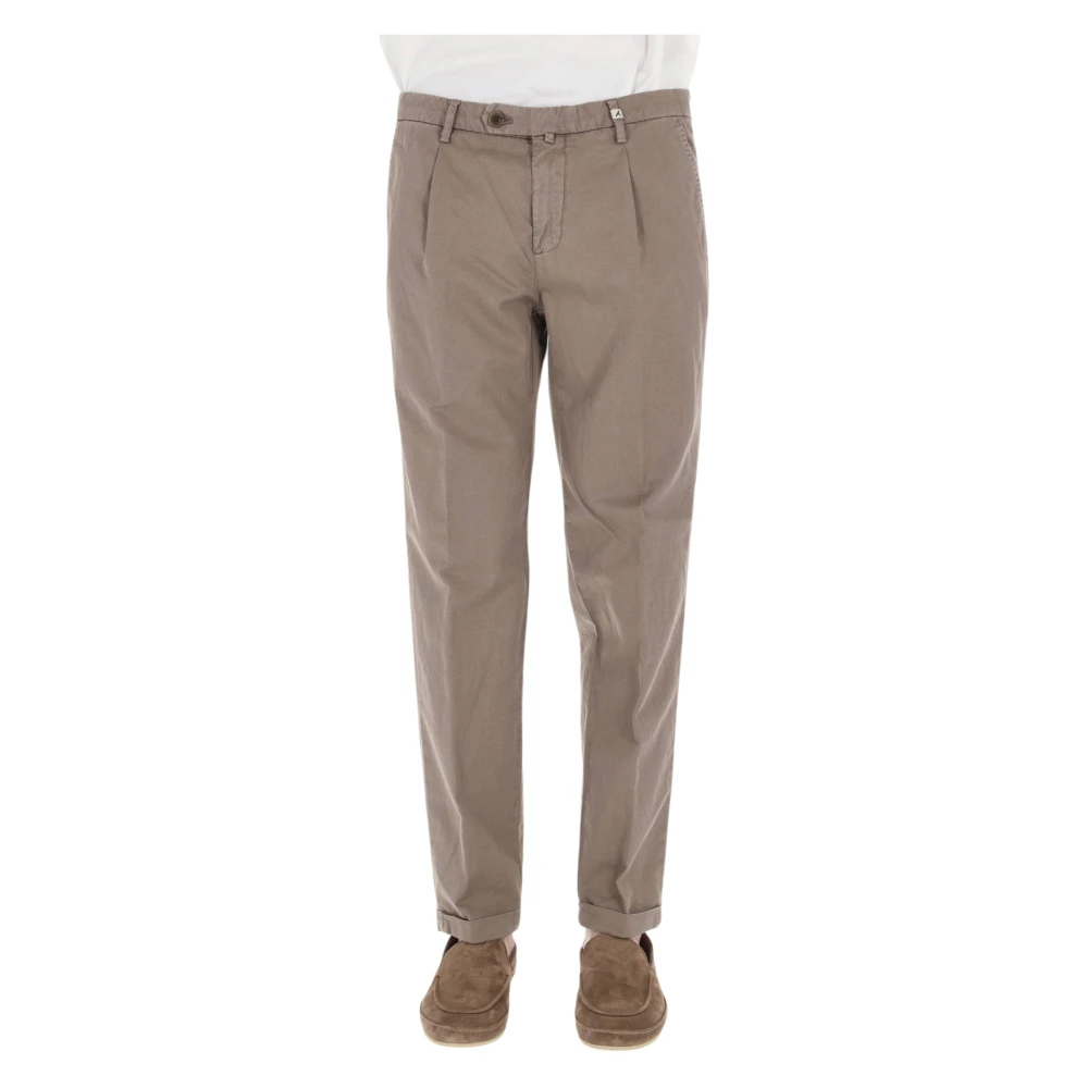 Myths Men's Brown Pantalone Zeus-P - Chinos - L - Trousers