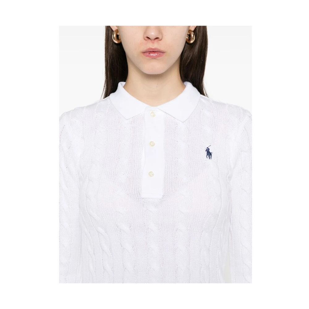Ralph Lauren Trui White Dames