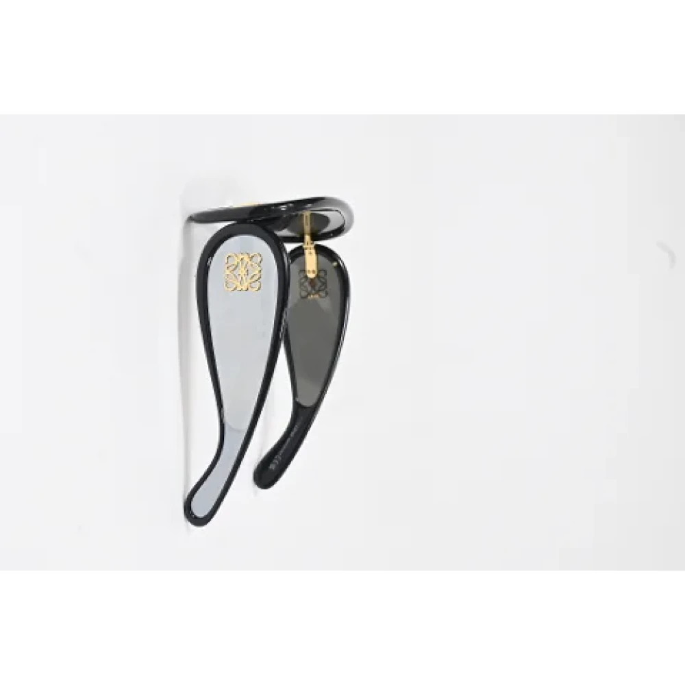 Loewe Pre-owned Acetate sunglasses Black Dames