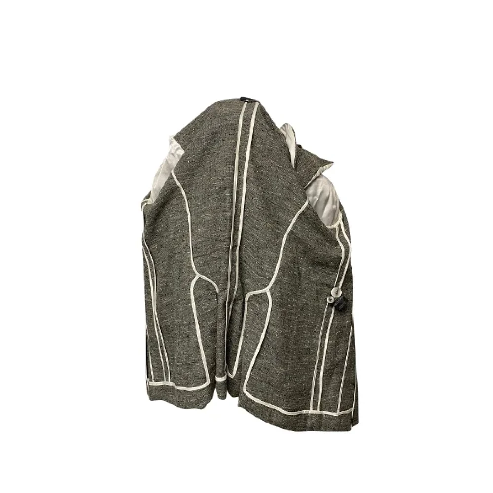 Isabel Marant Pre-owned Silk outerwear Gray Dames