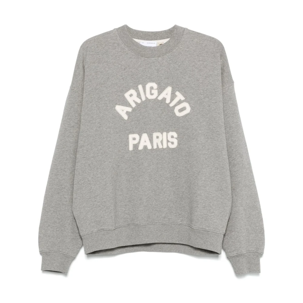 Axel Arigato Grijze Team Sweater Gray Heren