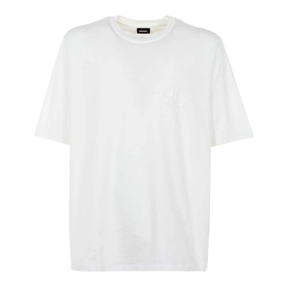 Diesel Stijlvolle Heren T-Shirt Collectie White Heren