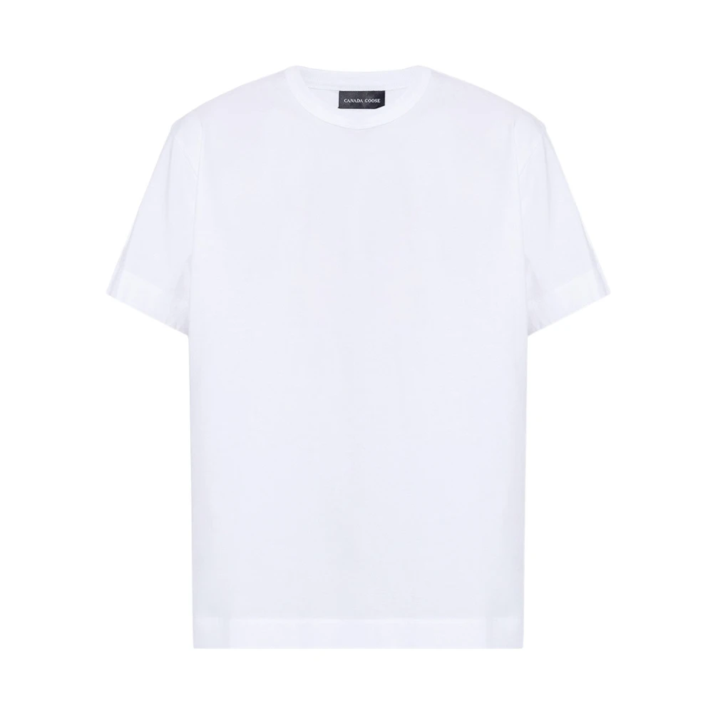 Canada Goose Katoenen T-shirt White Heren