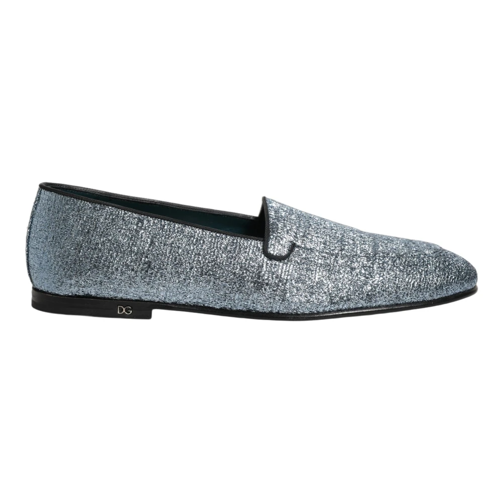 Dolce & Gabbana Herren Blau Schuhe, 43 Eugröße: