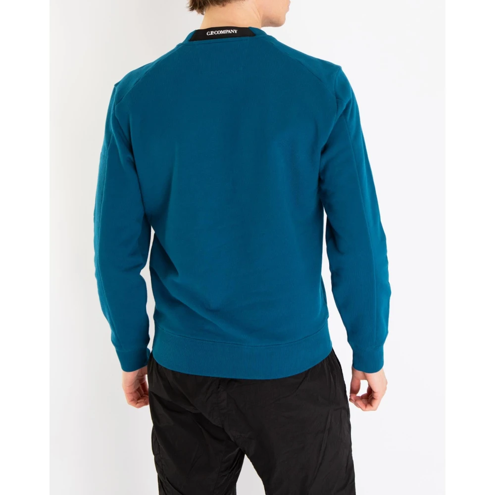 C.P. Company Blauwe Hoodie voor Heren Blue Heren
