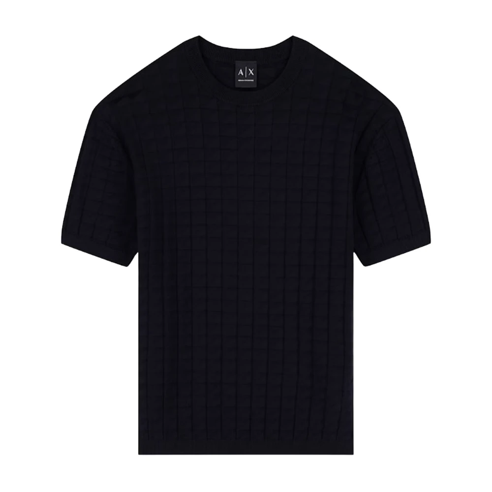 Armani Exchange , Herren, Strickwaren, Blau, Xl