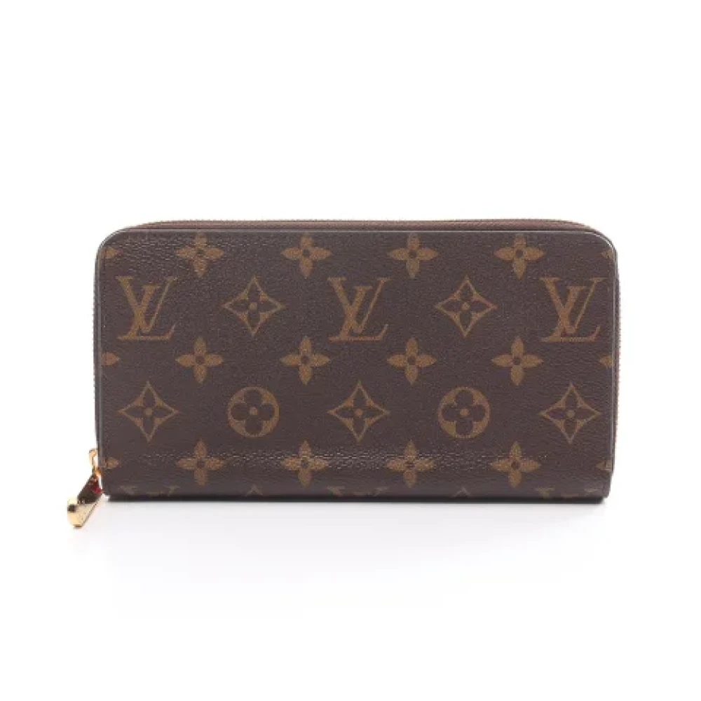 Louis Vuitton Vintage Pre-owned Leather wallets Brown Dames