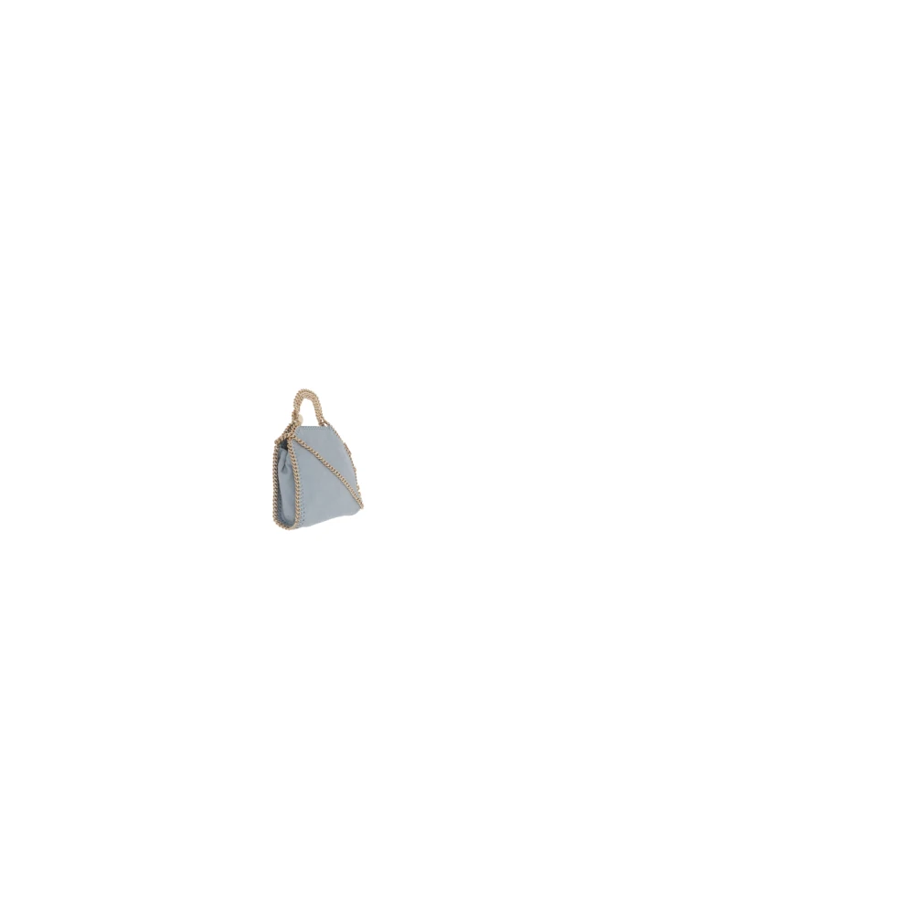 Stella Mccartney Blauwe Shaggy Deer Kettingtas Blue Dames