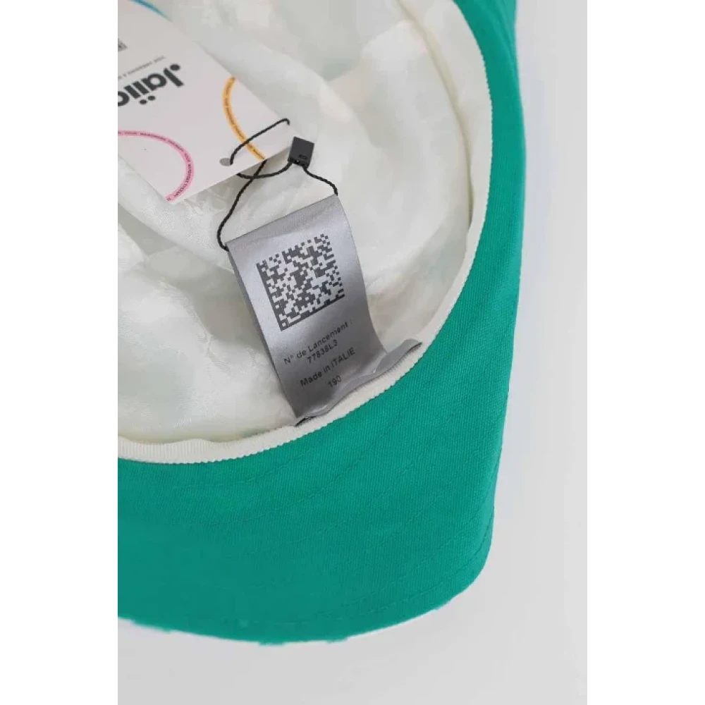 Dior Vintage Pre-owned Cotton hats Green Heren