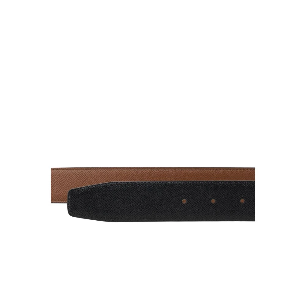 Salvatore Ferragamo Omkeerbare leren riem Gancini Brown Heren