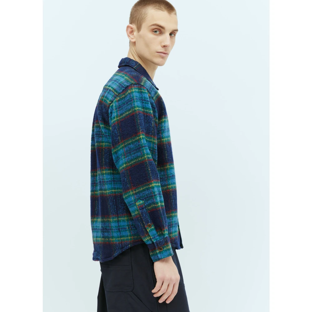 Brain Dead Geruite Flanellen Shacket Multicolor Heren