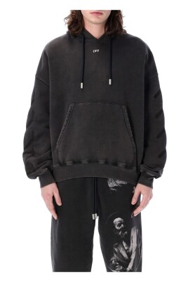 pull-en-tricot-noir-gris-a-capuche-aw24