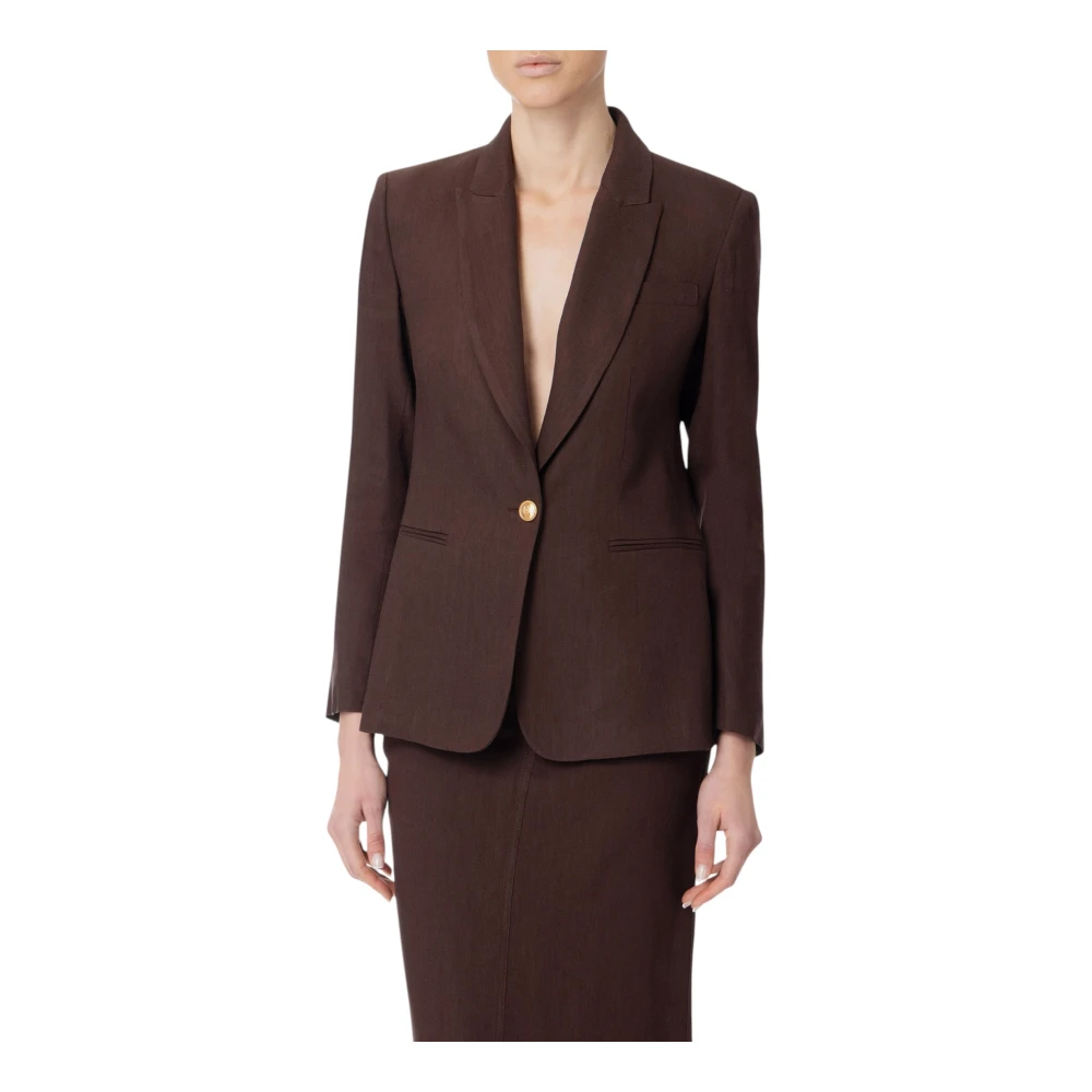 Jackets > Blazers - - Elisabetta Franchi - Modalova