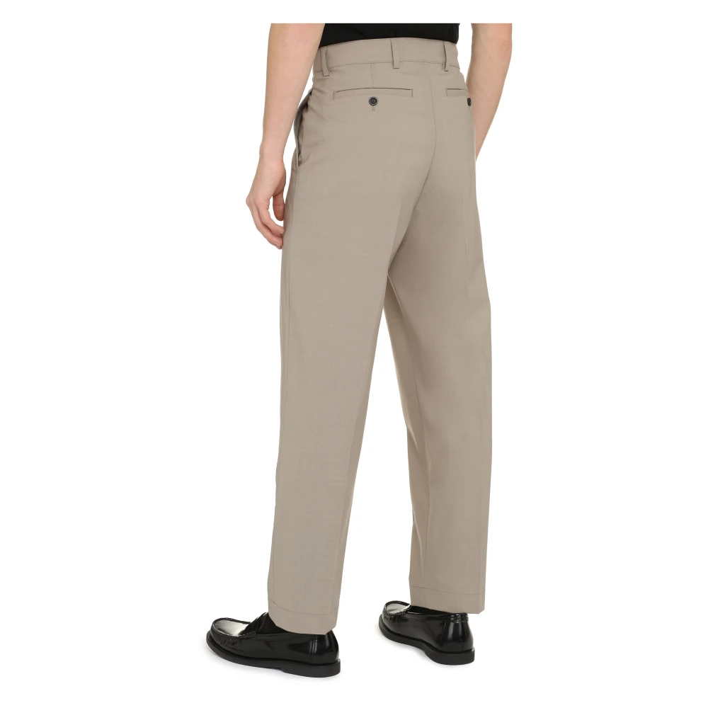 Department Five E-Motion Wolblend Broek Beige Heren