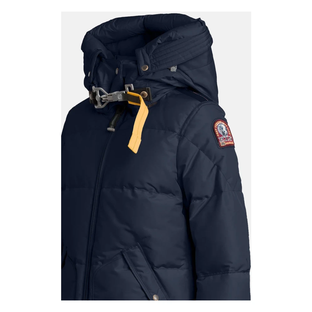 Parajumpers Lange Beer Gewatteerde Jas Blue Dames