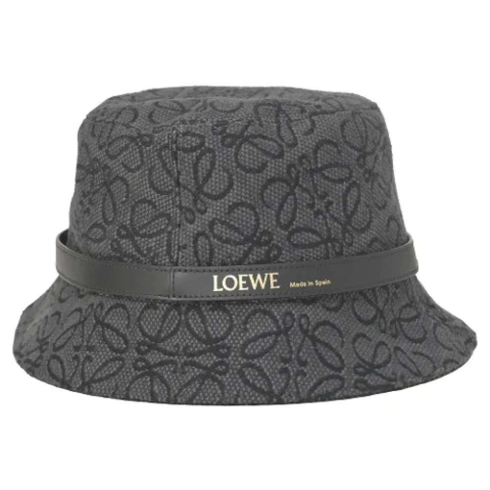 Loewe Pre-owned Cotton hats Gray Dames