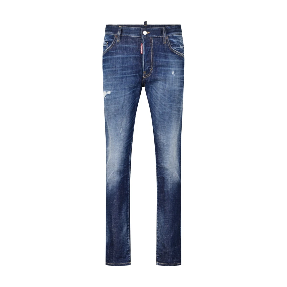 Dsquared2 Ripped Skater Jeans Blue, Herr