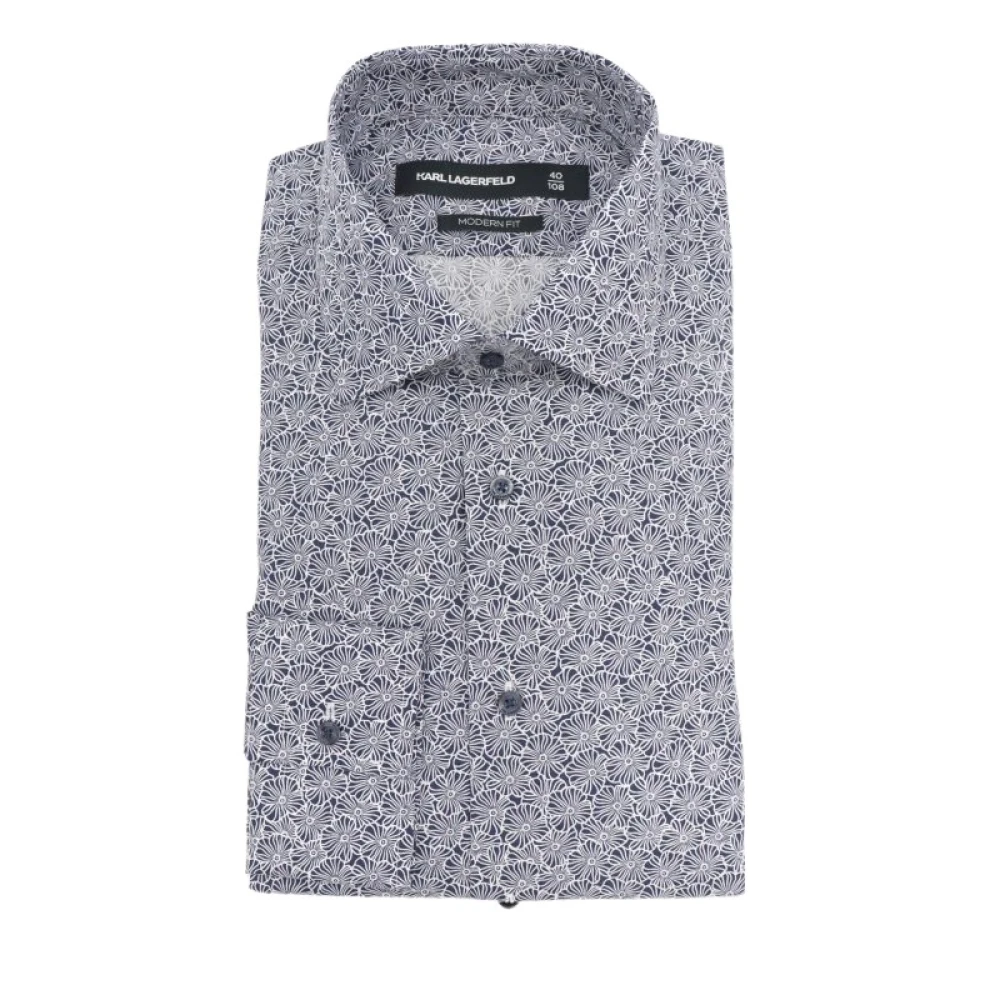 Karl Lagerfeld Uomo Blu - Camicie > Casual Camicie - Shirts - 3XL