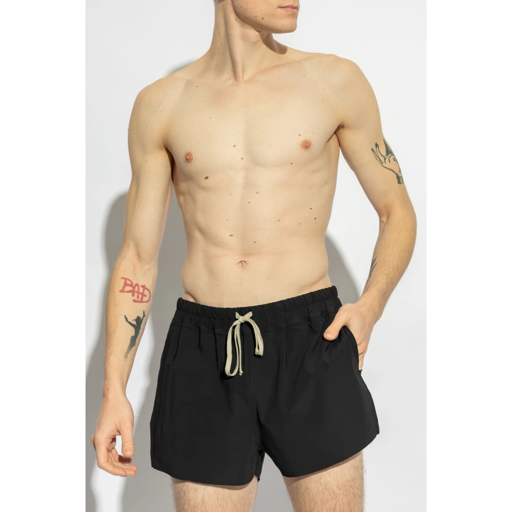 Rick Owens Zwemshorts Black Heren