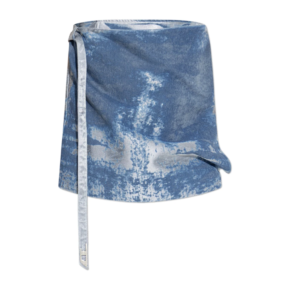 Diesel Donna Blu Top, Xs, New,