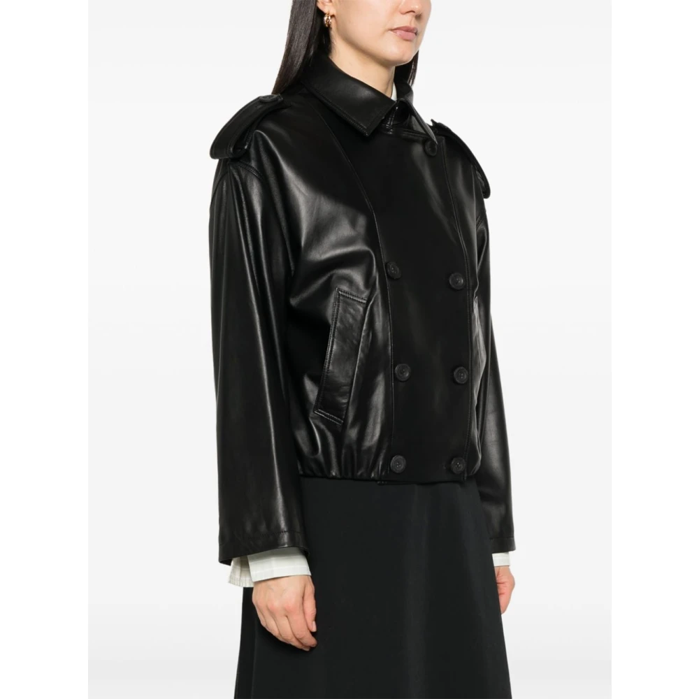 Arma Zwarte Stijlvolle Jassen Black Dames