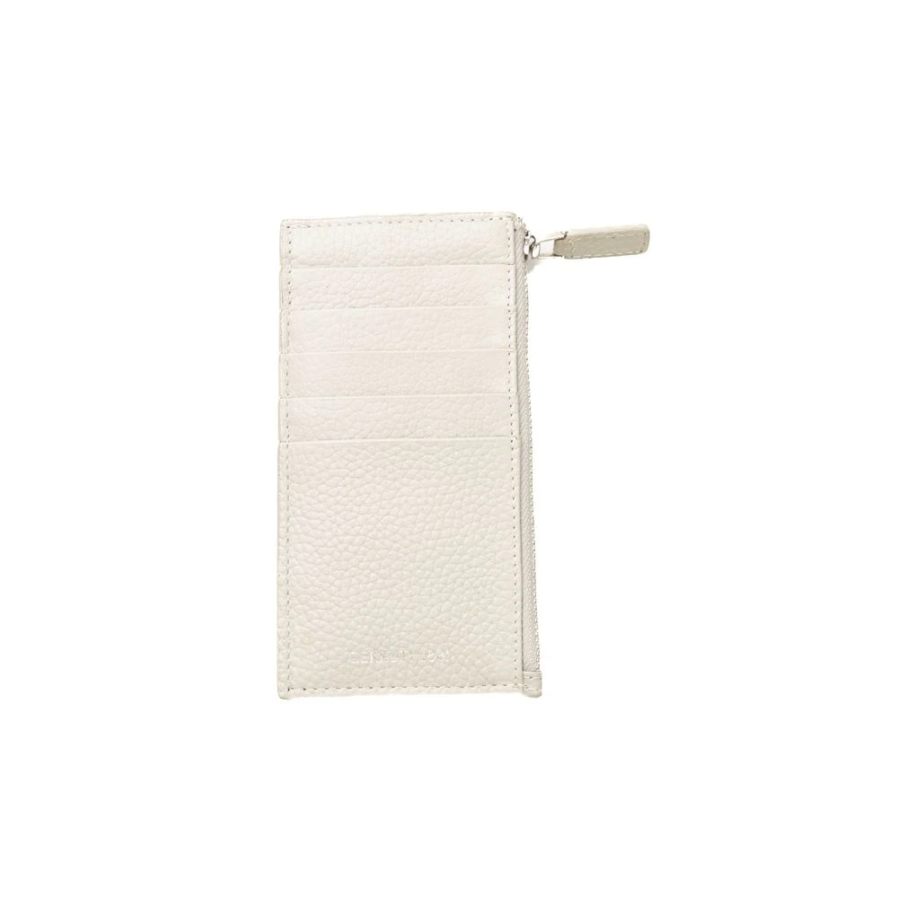 Cerruti 1881 Elegante witte leren portemonnee White Heren