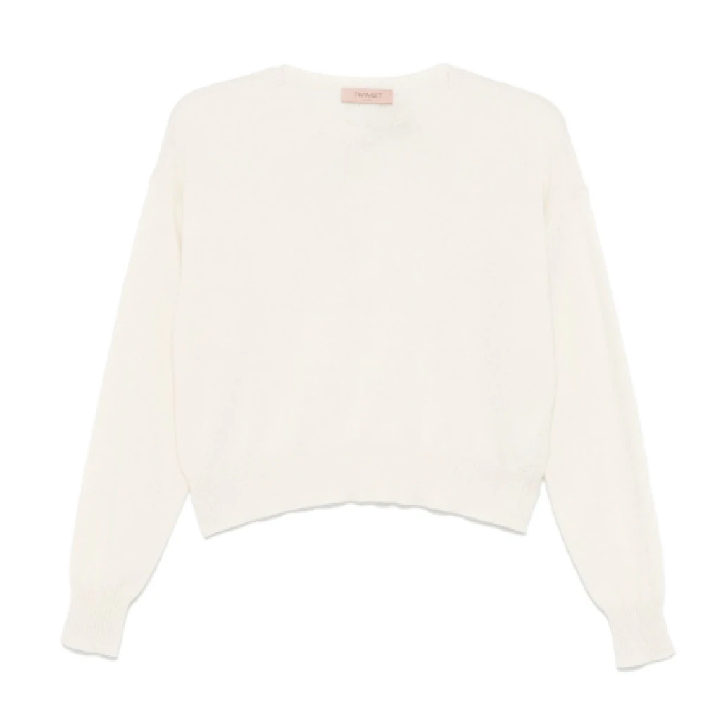 Twinset Stijlvolle Sweater Set White Dames