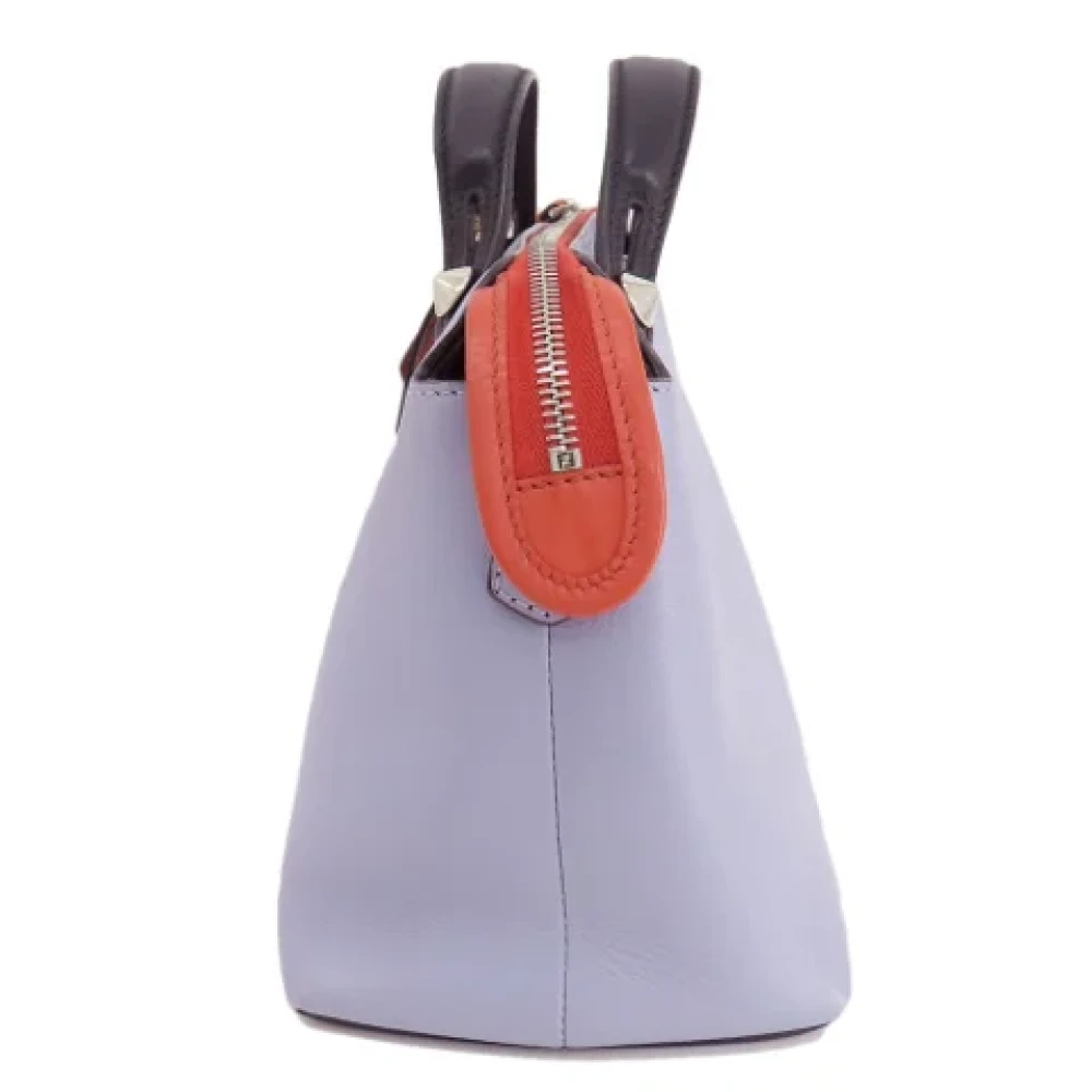 Fendi Vintage Pre-owned Leather fendi-bags Purple Dames