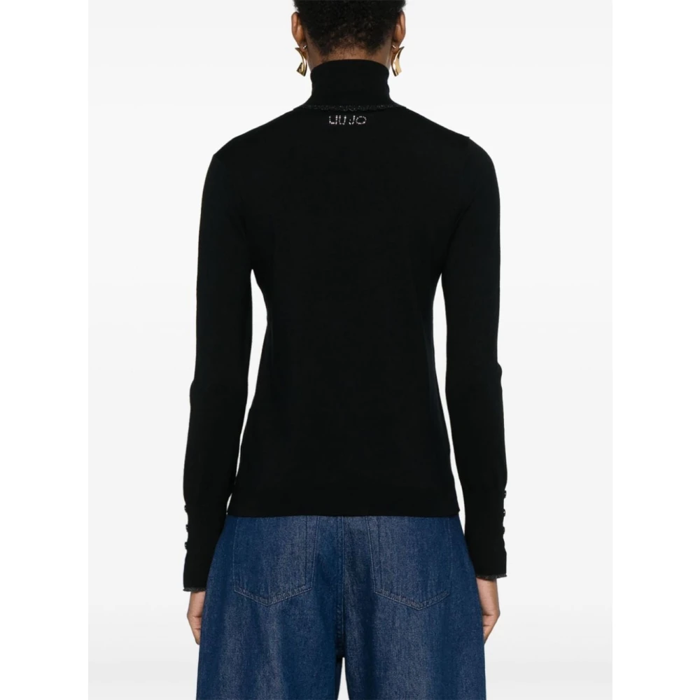 Liu Jo Zwarte Sweater Collectie Black Dames