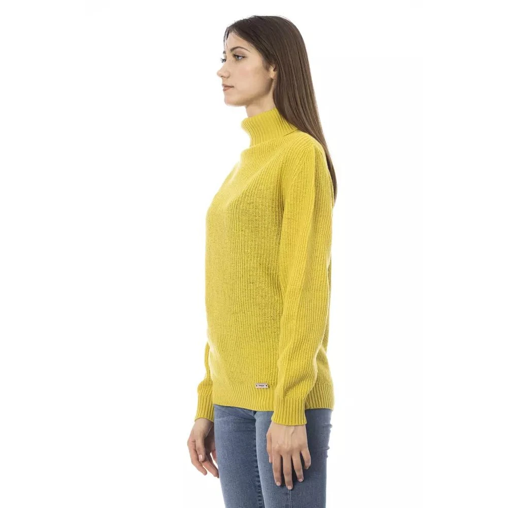 Baldinini Luxueuze gele coltrui Yellow Dames