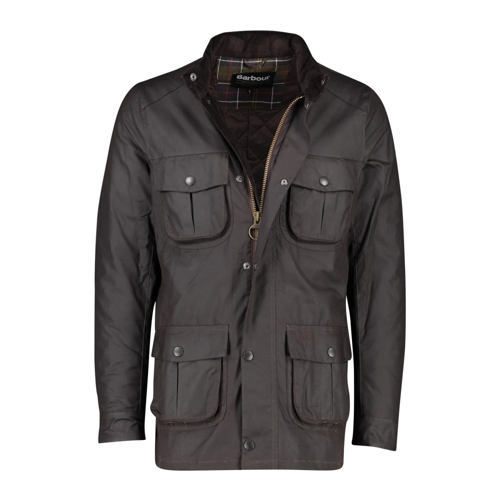 Barbour Bruine Winterjas Brown Heren