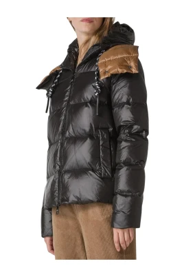 Diamond-quilted Parka