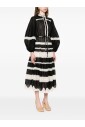 robe-midi-en-coton-noir-et-blanc