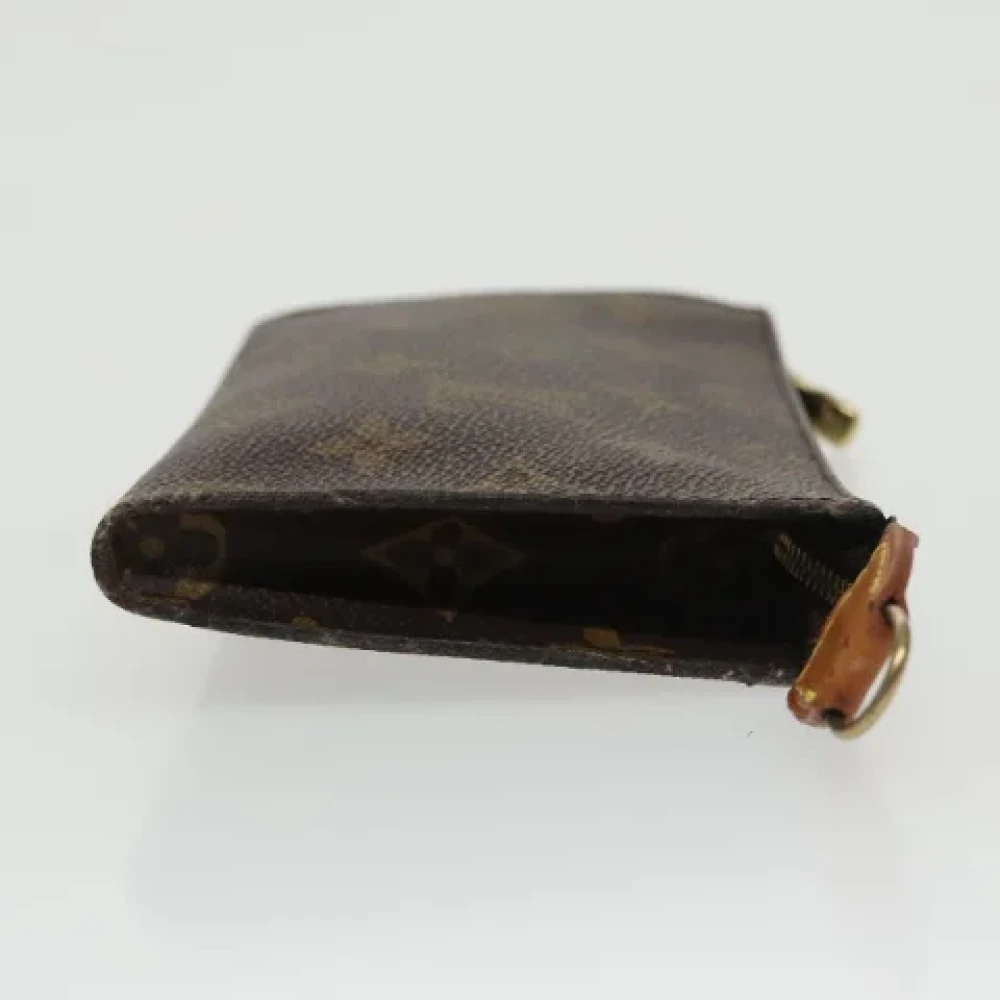Louis Vuitton Vintage Pre-owned Canvas pouches Brown Dames