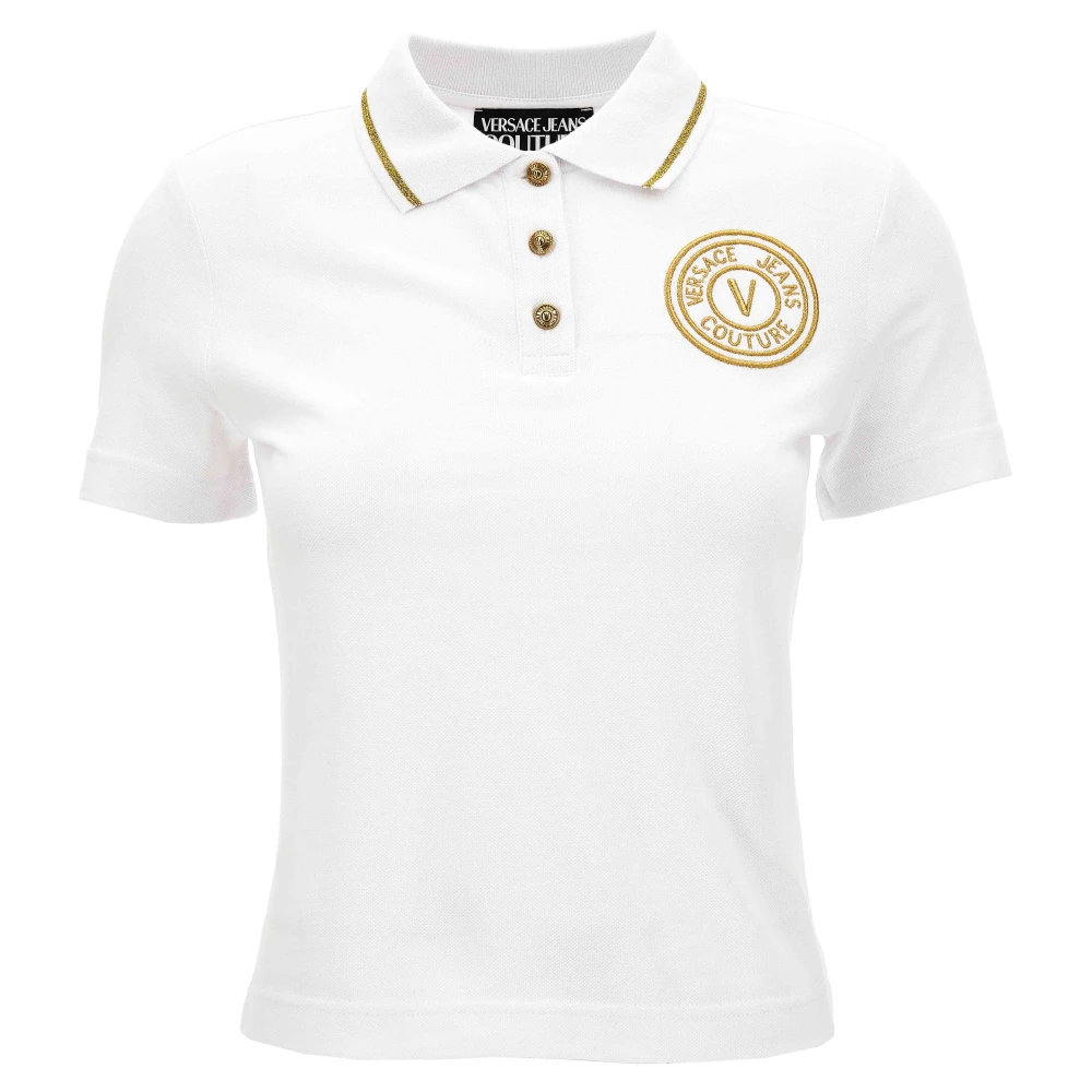 Versace Donna Bianco Top, 2XS, New,