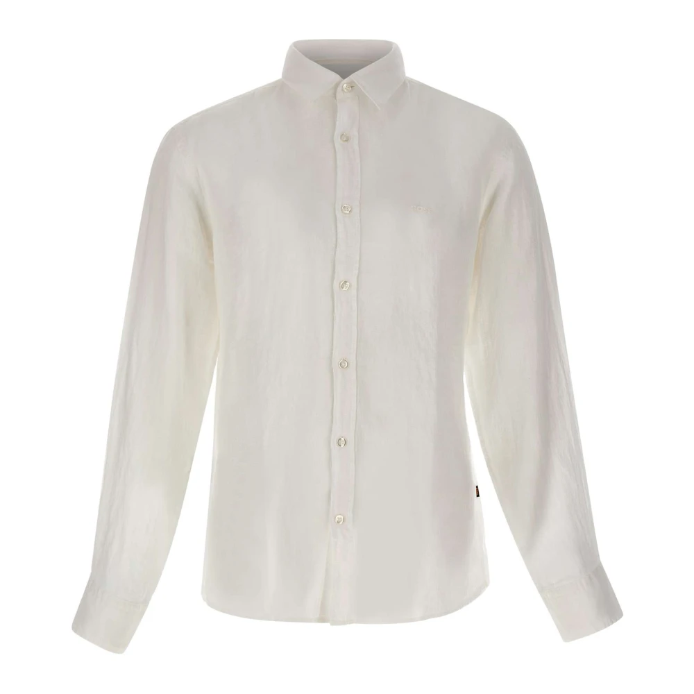 Hugo Men's White Formal Shirts, Xl, Boss Shirts