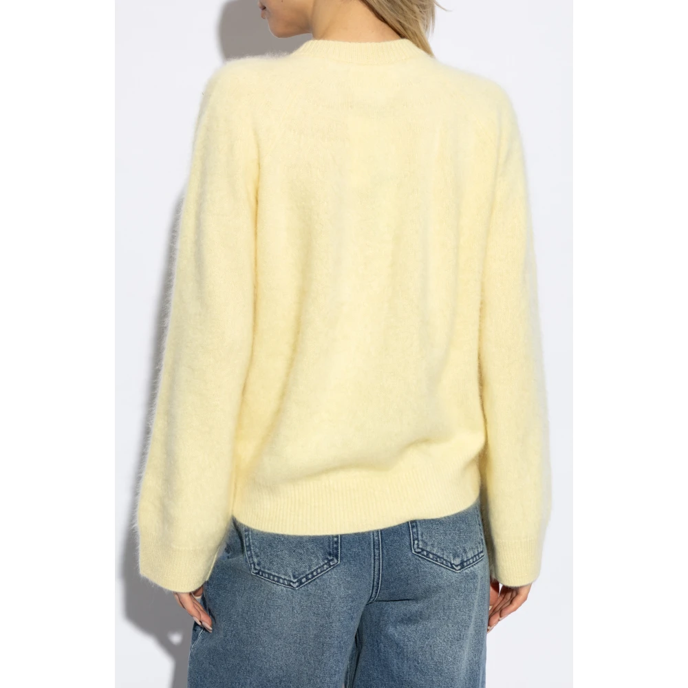 Lisa Yang Cardigan Melba Yellow Dames