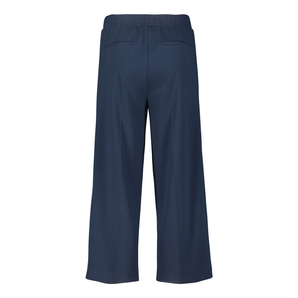 Betty & Co Elegante High-Waist Broek Blue Dames