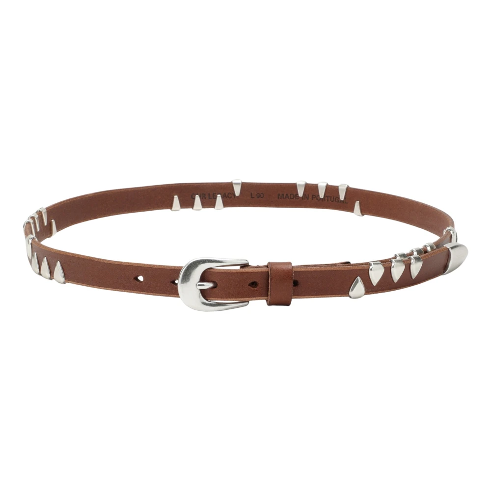 Our Legacy Stijlvolle Riem voor Mannen en Vrouwen Brown Heren