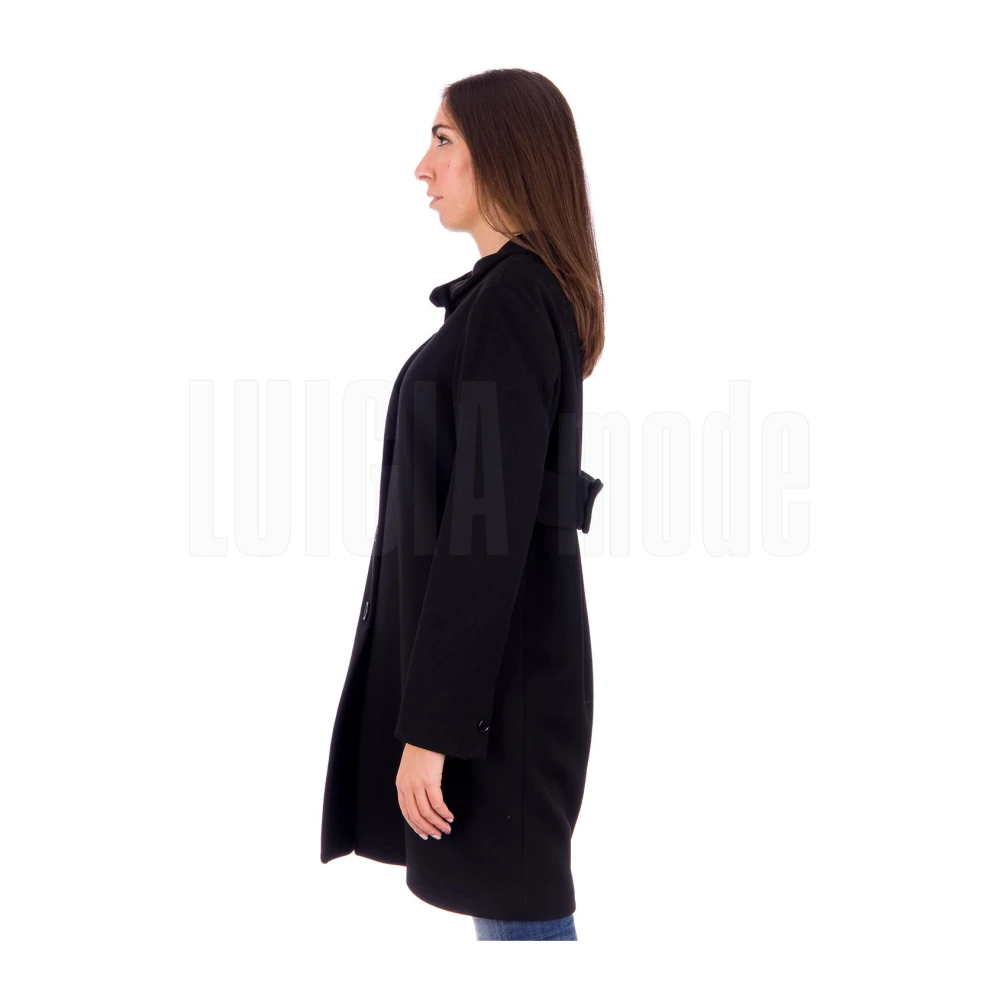 Aspesi Enkelrijige jas Black Dames