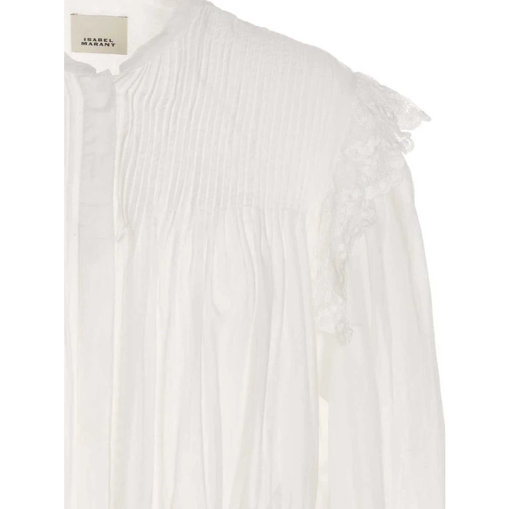 Isabel marant Luxe en stijlvolle damesoverhemd White Dames