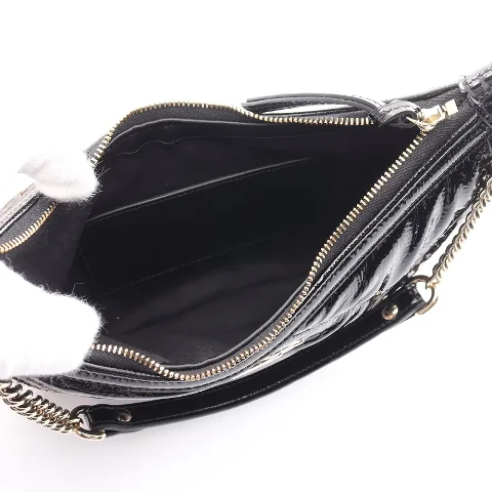 Gucci Vintage Pre-owned Leather crossbody-bags Black Dames