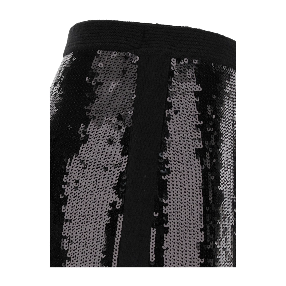 Twinset Zwarte Rokken Gonna Black Dames