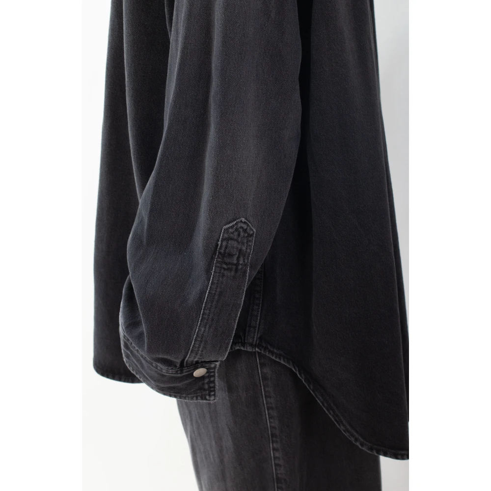 Haikure Zwarte Oversized Shirt Black Dames
