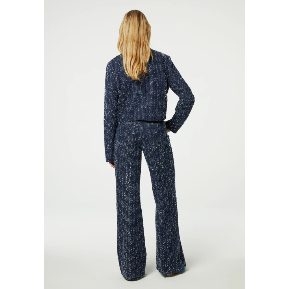 Fabienne Chapot Davis Denim Blazer Blue Dames