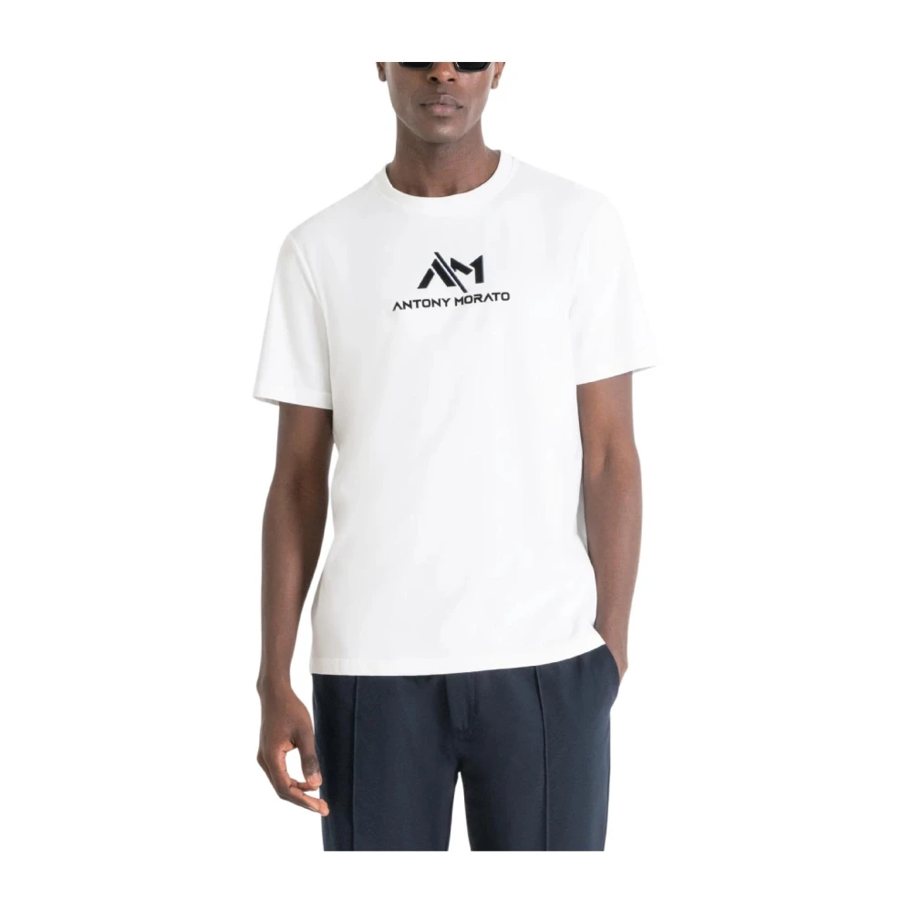 Antony Morato Men's White T-Shirts, Xl, T-Shirts