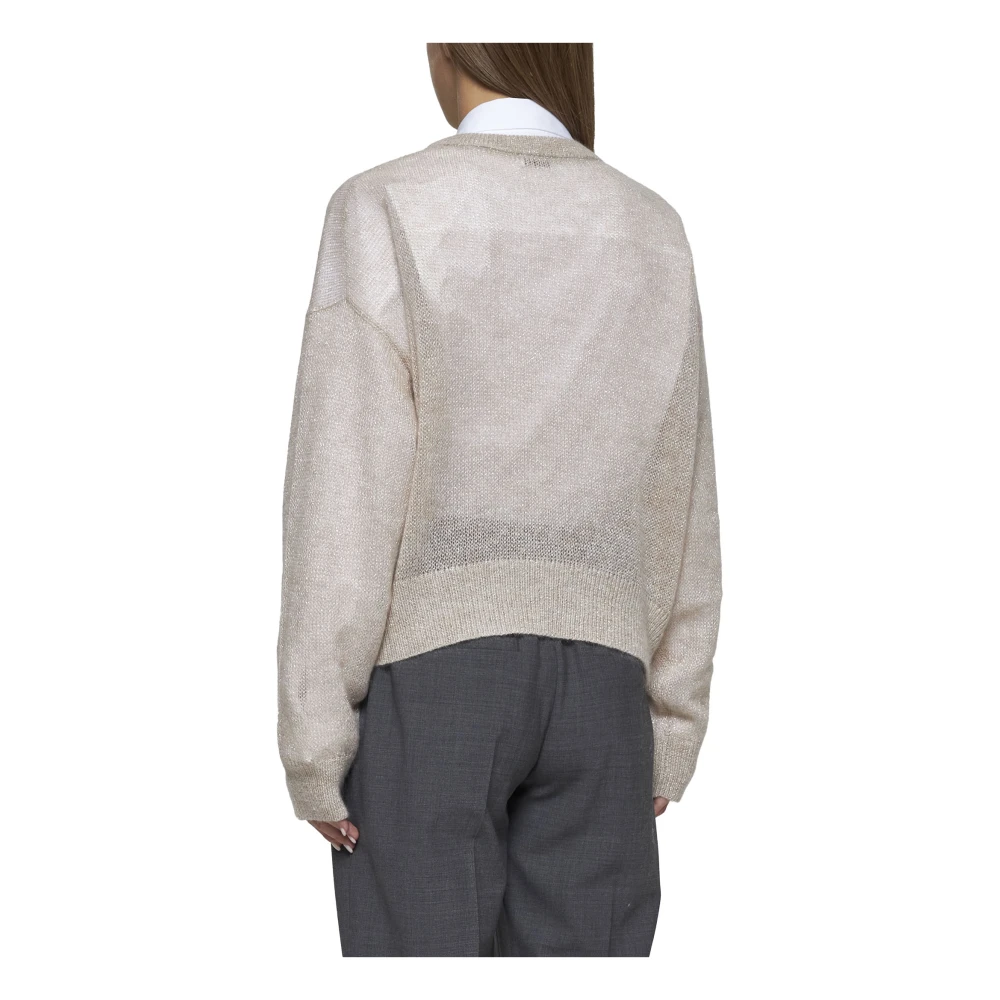 BRUNELLO CUCINELLI Luxe Sweaters Collectie Beige Dames