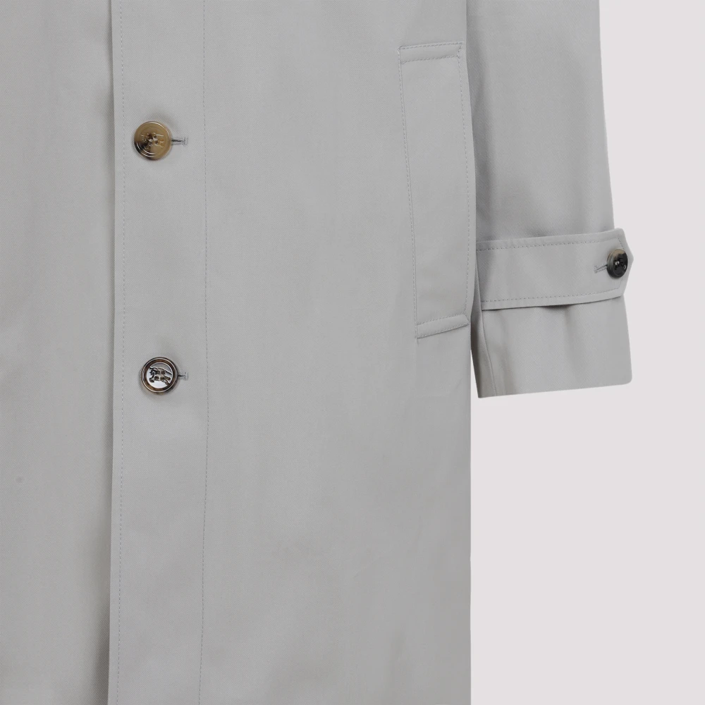 Burberry Neutrale Stijl Jas voor Mannen Gray Heren