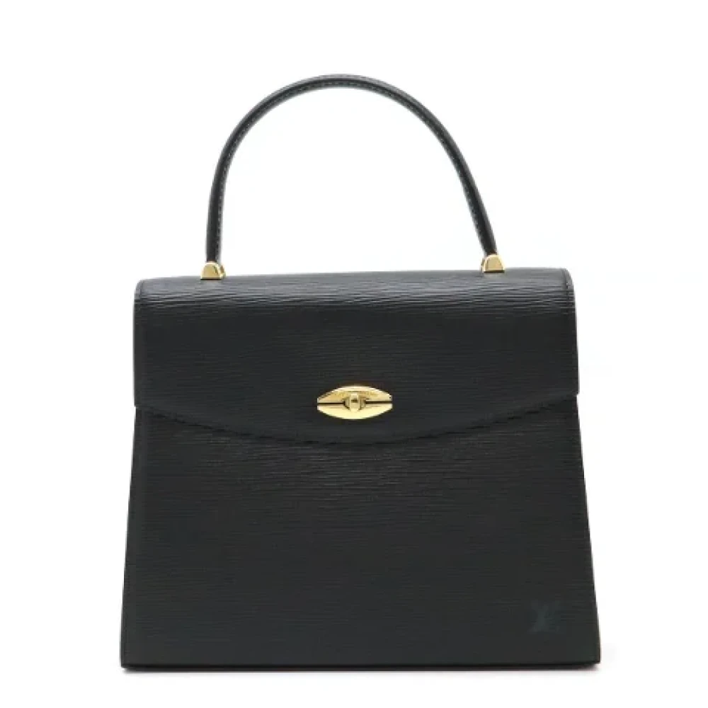 Louis Vuitton Vintage Pre-owned Leather handbags Black Dames
