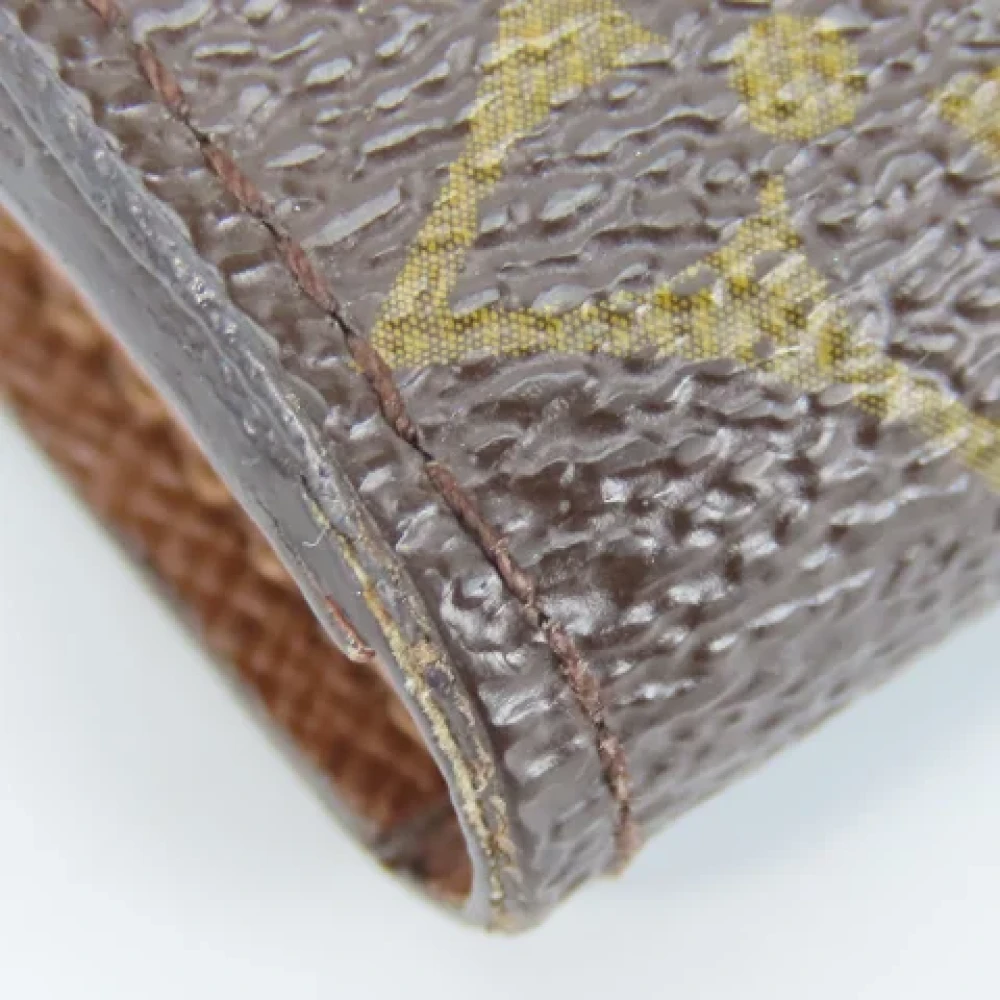 Louis Vuitton Vintage Pre-owned Canvas wallets Brown Dames